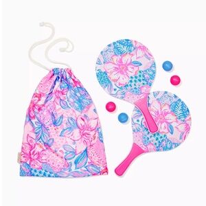 Lilly Pulitzer Paddle Ball Set
